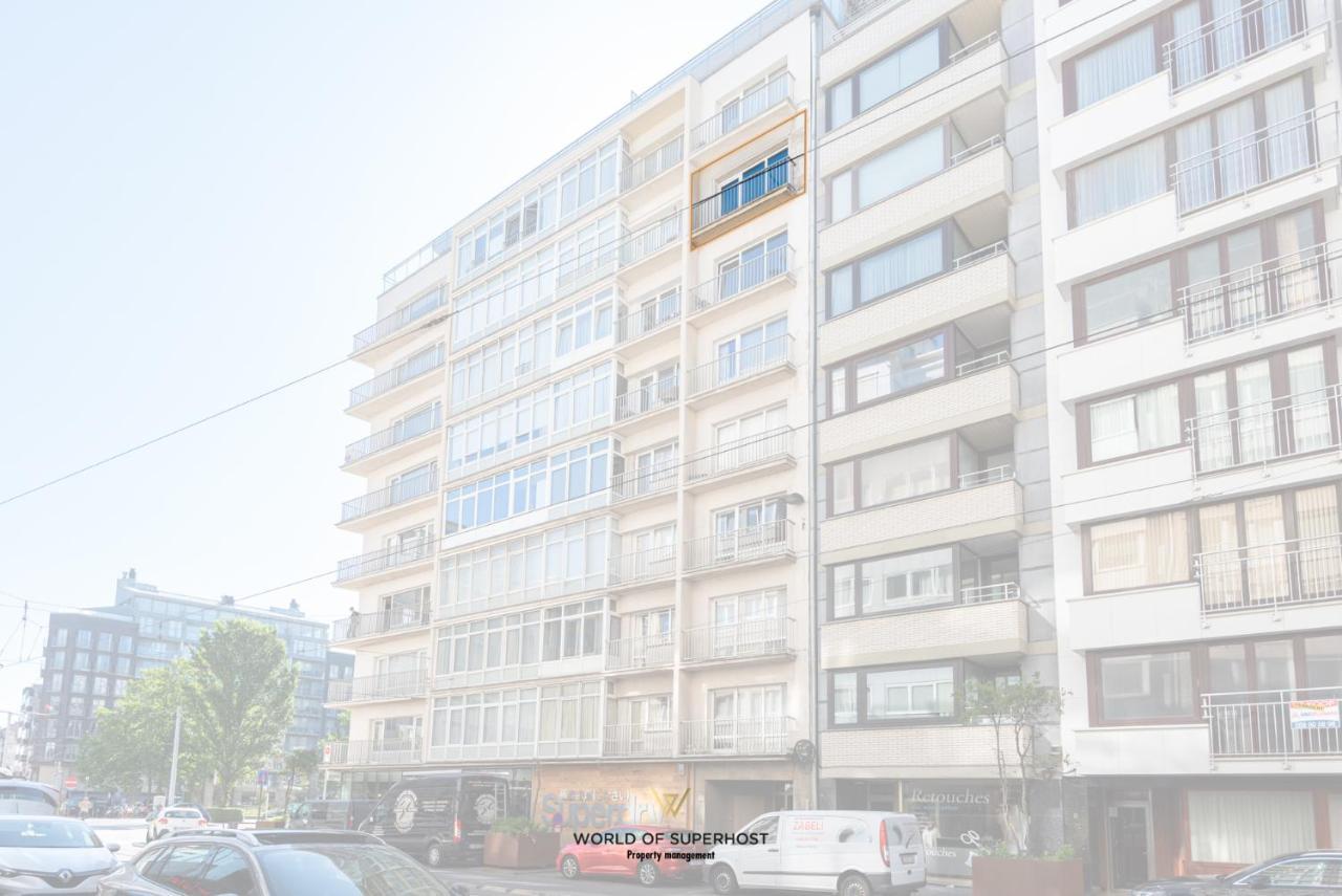 Luxurious Apartment Next To The Sea And City Centre With Free Parking Space Oostende Exterior foto